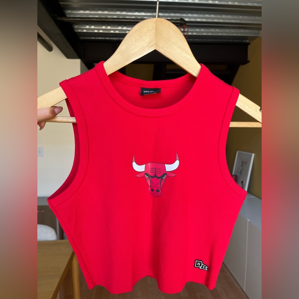 Hype and Vice Chicago Bulls Cut Off Tank - Size Small